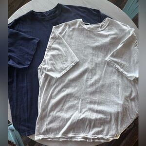 Free People Tees Size Small Oversized Set Of Two